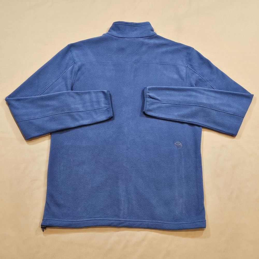 MOUNTAIN HARD WEAR Embroidered Logo Mens M Fleece Lightweight Jacket Full Zip - Picture 13 of 15